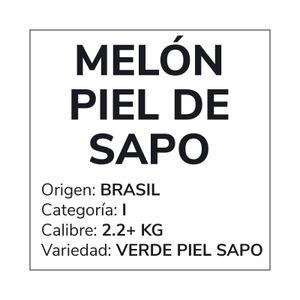Melón Piel de Sapo Entero