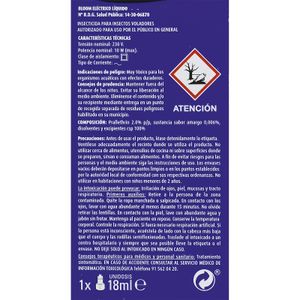 Recambio Insecticida Líquido 45 Noches
