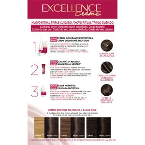 Segona imatge del producte Tint Nº 3 Castany Fosc de la marca EXCELLENCE