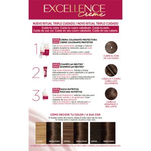 Segona imatge del producte Tint Nº 4 Castany de la marca EXCELLENCE