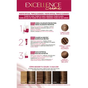 Segona imatge del producte Tint Nº 6 Ros Fosc de la marca EXCELLENCE