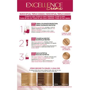 Segona imatge del producte Tint Nº 8 Ros Clar de la marca EXCELLENCE