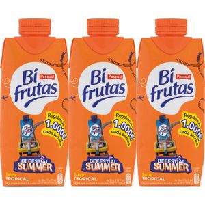 BIFRUTAS Zumo de Frutas y Leche Sabor Tropical P-3