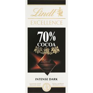 LINDT Chocolate 70% Cacao Excellence