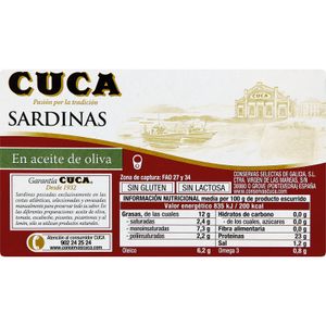 Sardinas en Aceite Oliva Lata