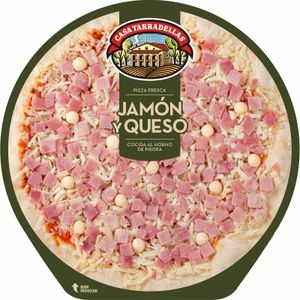 Pizza Jamón y Queso