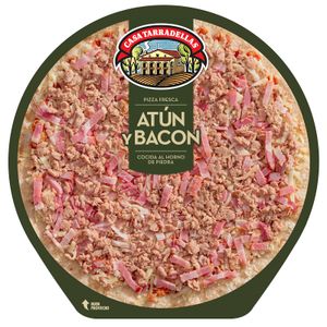 Pizza Atún y Bacón