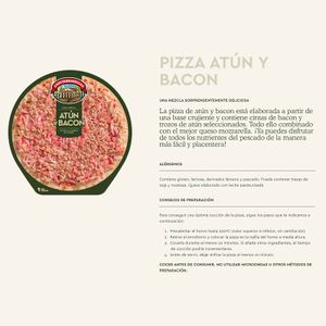Segona imatge del producte Pizza Tonyina i Bacó de la marca TARRADELLAS