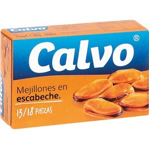 CALVO Mejillones Gallegos Escabeche 13/18 Piezas
