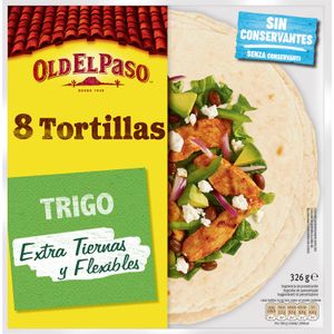 OLD EL PASO Tortillas de Trigo Paquete 8 Unidades