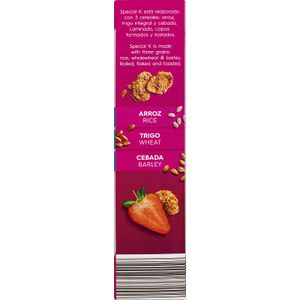 Copos de Cereales con Frutas Rojas