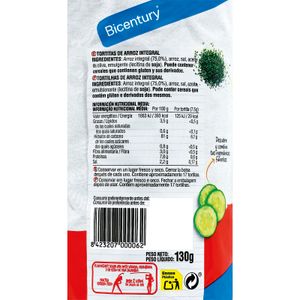 Tortitas de Arroz Integral Paquete