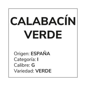 Calabacín Verde