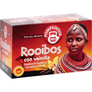 POMPADOUR Rooibos con Vainilla 20 Bolsitas
