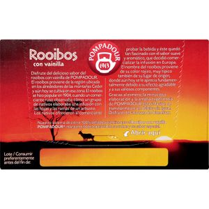 Rooibos con Vainilla 20 Bolsitas