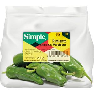 Pimiento Tipo Padrón Bandeja