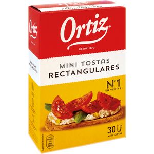 ORTIZ Mini Tostas Rectangulares