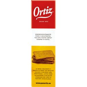 Mini Tostas Rectangulares