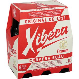Cerveza XIBECA, pack 6x25 cl 6 x 0,25 l
