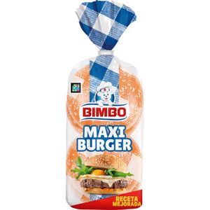 BIMBO Pan Maxi Burger 4 Unidades