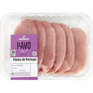 Imagen del producto Pechuga de Pavo Fileteada de la marca CONSUM