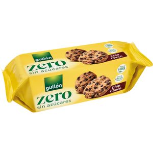 GULLON ZERO Galleta Chips Chocolate sin Azúcares