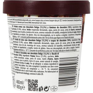 Tarrina Chocolate Belga 460 Ml.