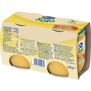 Hero Potito Fruta Variada Alimento Infantil - 2 x 120 gr.