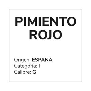 Pimiento Rojo
