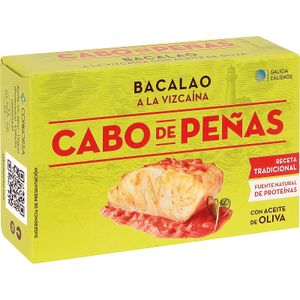 CABO PEÑAS Bacalao a la Vizcaína Lata