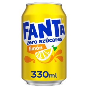 FANTA Refresco Limón Zero Lata