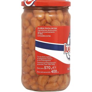 Alubia Pinta Cocida Frasco