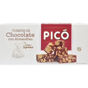 Turrón de Chocolate con Almendras