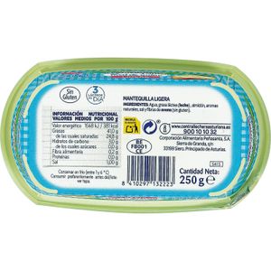 Mantequilla  Ligera Tarrina