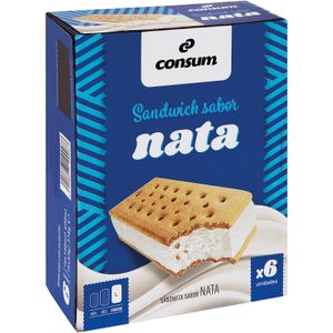 Sándwich de Nata Pack de 6 Unidades