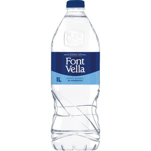 FONT VELLA Agua Mineral Natural Botella