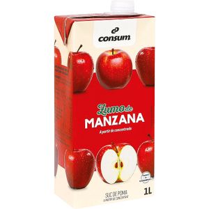 CONSUM Zumo Manzana Concentrado Brik