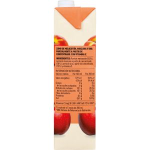 Zumo Uva,Melocotón y Manzana Brik