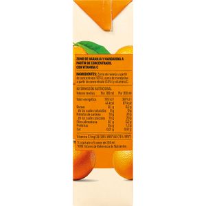 Zumo Naranja-Mandarina Concentrado Brik
