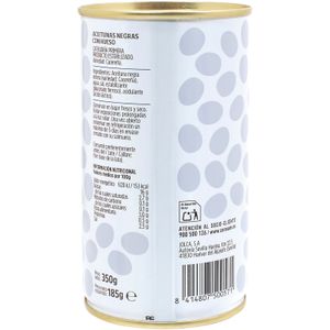 Aceitunas Negras Hueso Lata