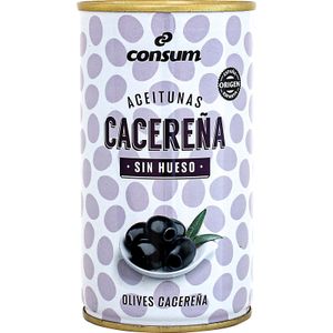 Imagen de Aceitunas Negras sin Hueso  Lata
