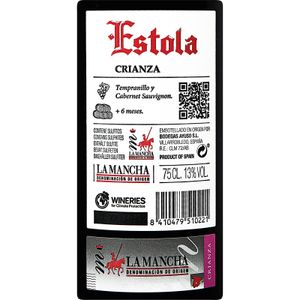 Vino Tinto Crianza D.O.Mancha