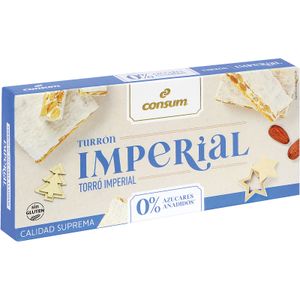 Turrón Imperial sin Azúcar CONSUM