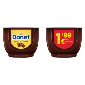 Danet de Chocolate Natillas Pack de 4 Und.