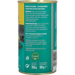 Aceitunas Sabor Anchoa con Hueso en Lata