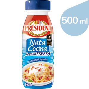 PRESIDENT Nata para Cocinar Espesa Botella
