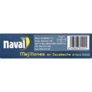 Mejillones en Escabeche 4/6 Piezas
