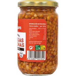 Lenteja Pardina Cocida Frasco
