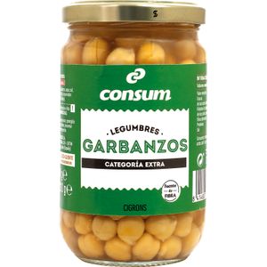 Imagen de Garbanzos Cocidos Frasco