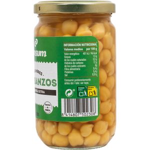 Garbanzos Cocidos Frasco